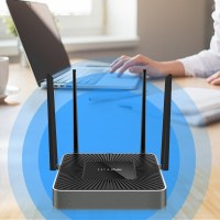TP-LINK TL-WAR1200L 企业级无线路由器5G千兆双频1200M兆4天线多WAN口全千兆高速高增益WIFI穿墙王AP管理上网行为控制办公电脑组网无线覆盖tplink