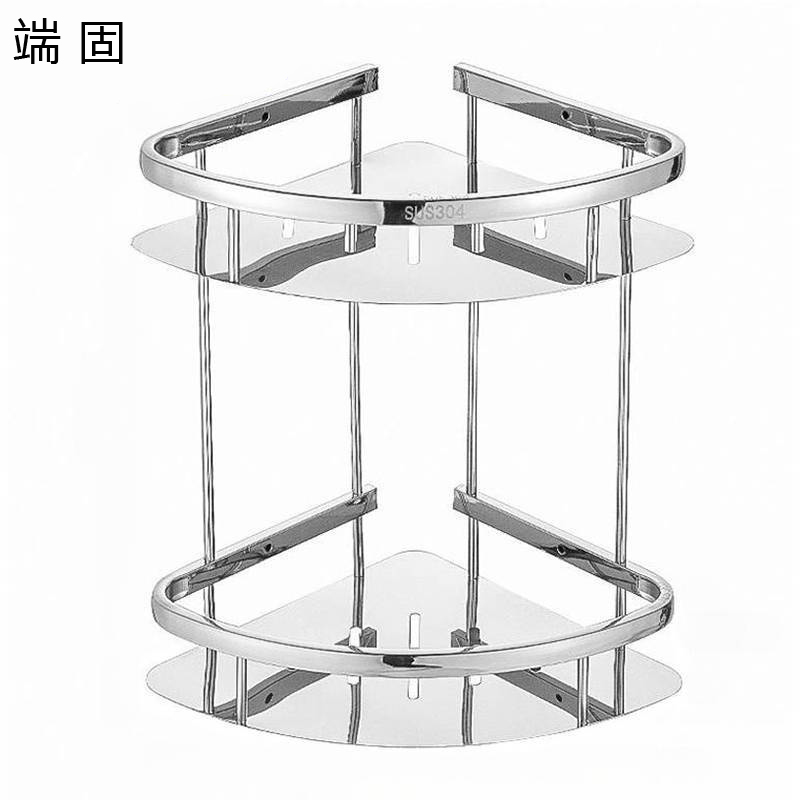 端固 304双层不锈钢浴室架 DG1211-4 个高清大图