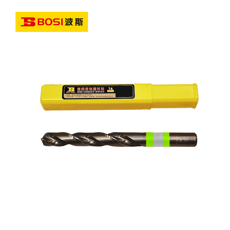 波斯(BOSI) 荧光系列直柄含钴麻花钻 15.0mm 支高清大图
