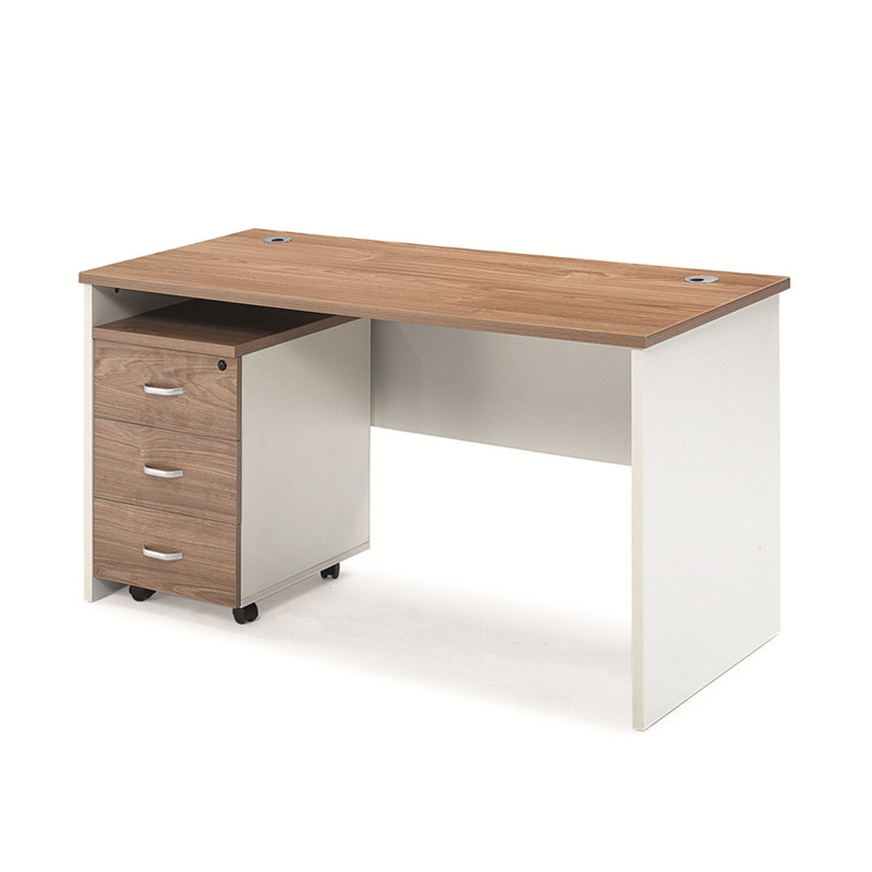 匡大板式办公桌带活动柜职员桌参数配置_规格_性能_功能-苏宁易购