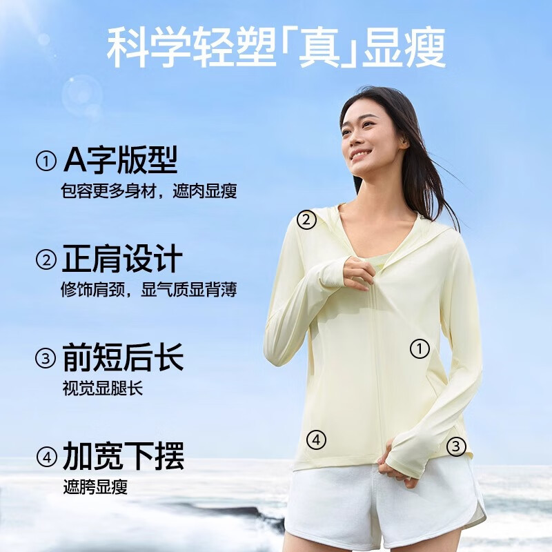 SIN SIN[戚薇同款]双抗冰皮宽松防晒衣女2025夏季薄款冰丝冰感防晒服