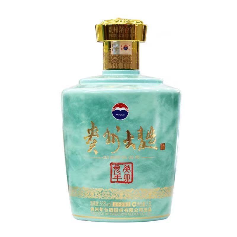 茅台(MOUTAI)贵州茅台酒股份有限公司出品 53度 酱香型白酒 贵州大曲 2.5L兔年 单坛装图片