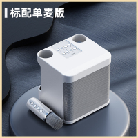 讯迪家庭ktv话筒音响一体麦克风k歌套装家用唱歌机音响卡拉ok设备唱k神器连接电视版声卡无线蓝牙全民专用