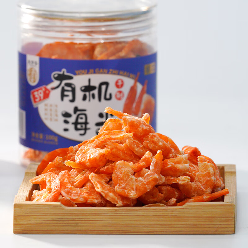 大有谷39°有机海米二罐(100g*2罐)高清大图