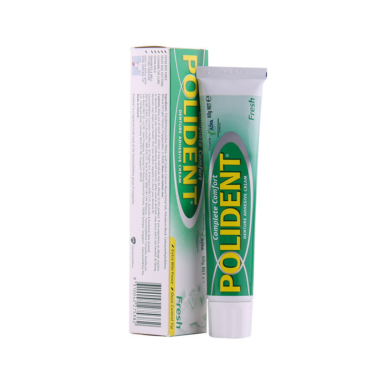假牙稳固剂60g Polident 清新薄荷味 贴合牙龈[海外购 澳洲直邮]