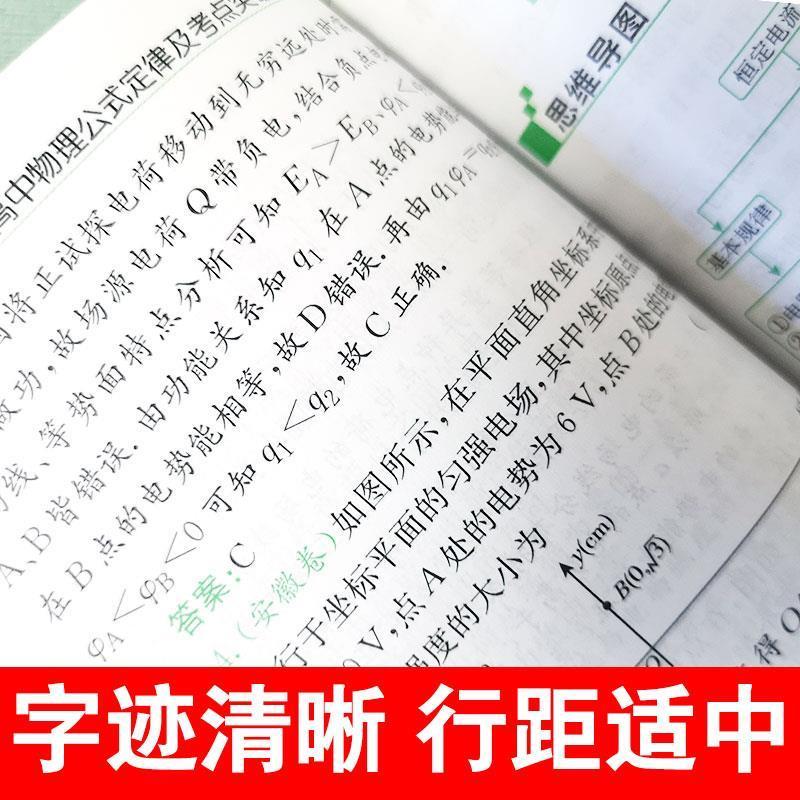 高中生1-3年级高中三年数理化生公式大全系统重点难点深度讲解 高中数学公式定律及考点突破