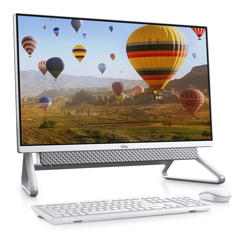 戴尔dell灵越5400 一体机电脑 家用办公台式机电脑23.8英寸(奔腾7505 8GB 512G固态硬盘 Wi-Fi 6)白 定制