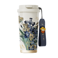 致敬梵高系列迷你悦动保温杯580ml-玫瑰