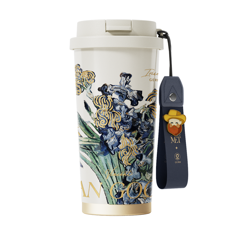 致敬梵高系列迷你悦动保温杯580ml-玫瑰