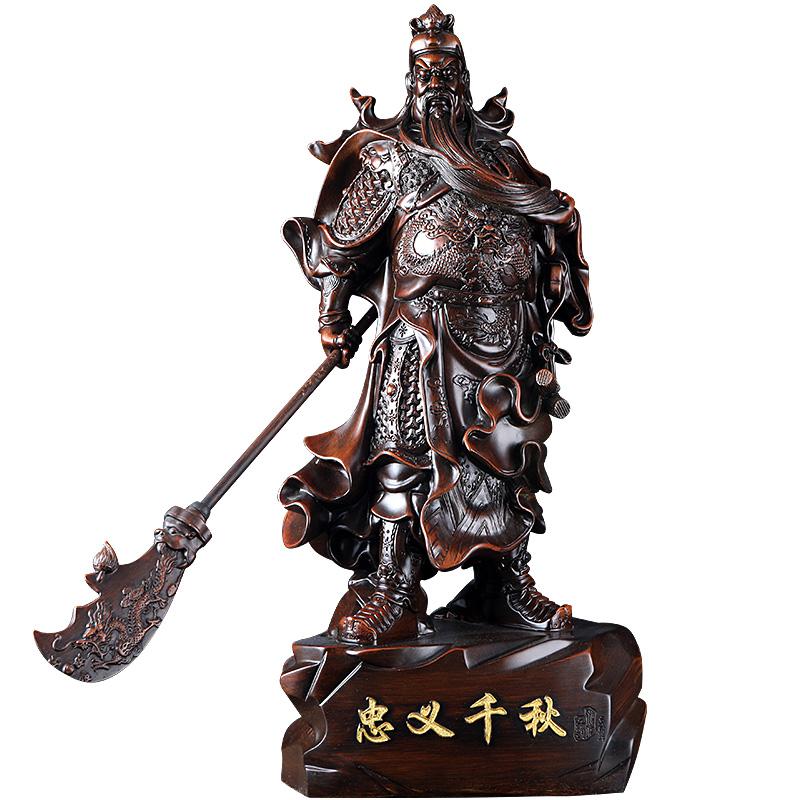 美帮汇关公摆件武关二爷佛像家居供奉佛像公司店铺开业开张礼品高清大图