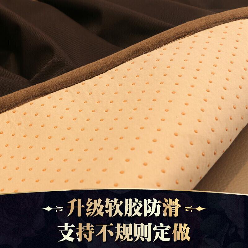 贵妃沙垫欧式布艺组合防滑四季通用坐垫套美式皮三人套定做