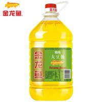 金龙鱼 食用油 精选大豆油5L/桶 煎炸食用植物油