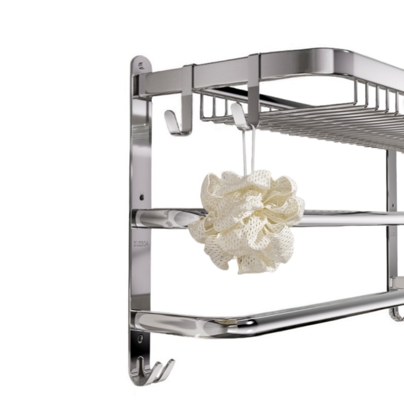 攸形 网篮浴巾架60cm个高清大图