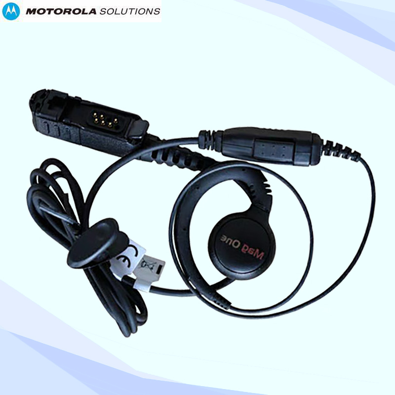 摩托罗拉(MOTOROLA)PMLN5727对讲机耳挂式耳机 适配P66 E86 MTP3000系列高清大图