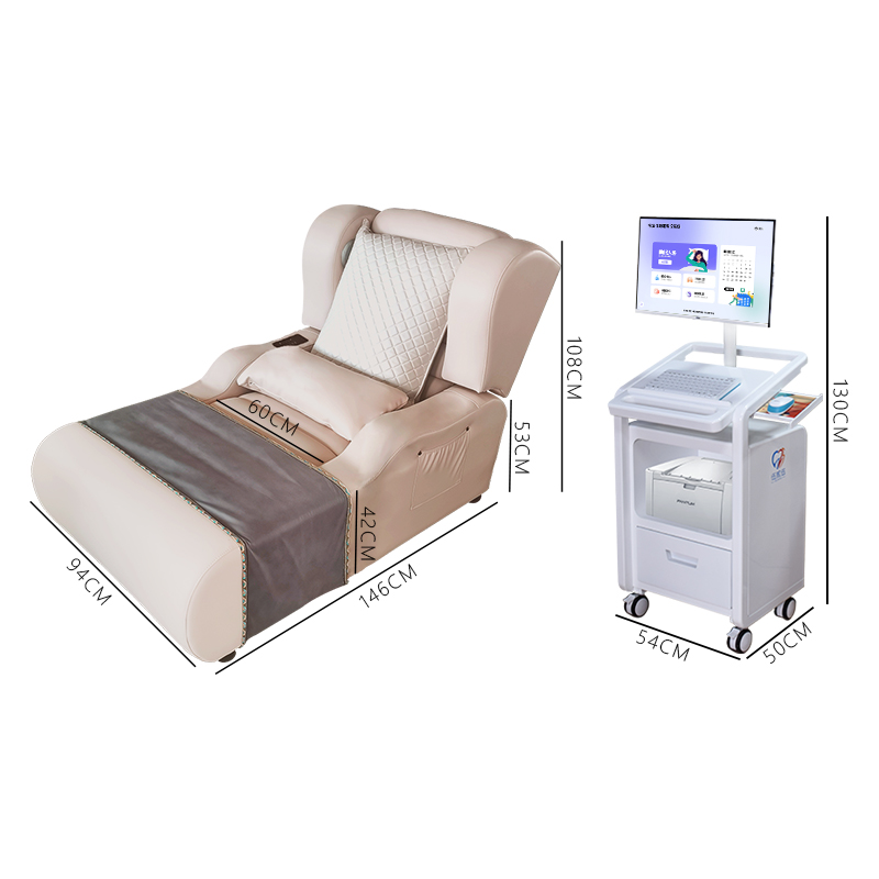伍贰伍WEW-SMYB舒眠音波床恢复性睡眠调控系统睡眠监测放松催眠沙发床高清大图