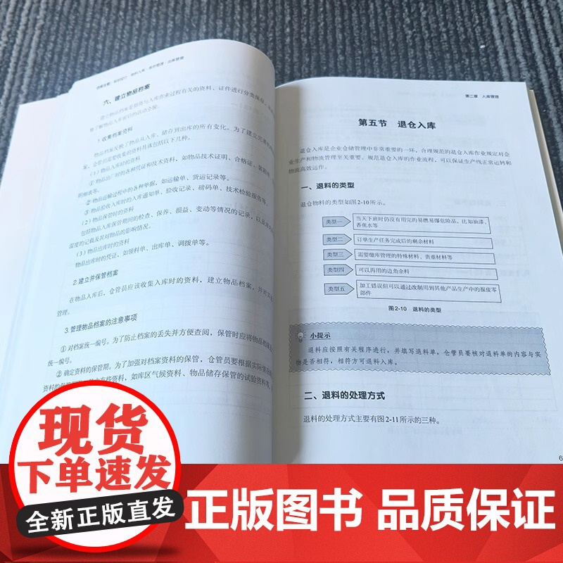 仓库主管:规划设计·物料入库·库存管理·出库管理本书全面解析仓库主管的核心角色与职责 助你全面了解并提升仓储管理技能高清大图