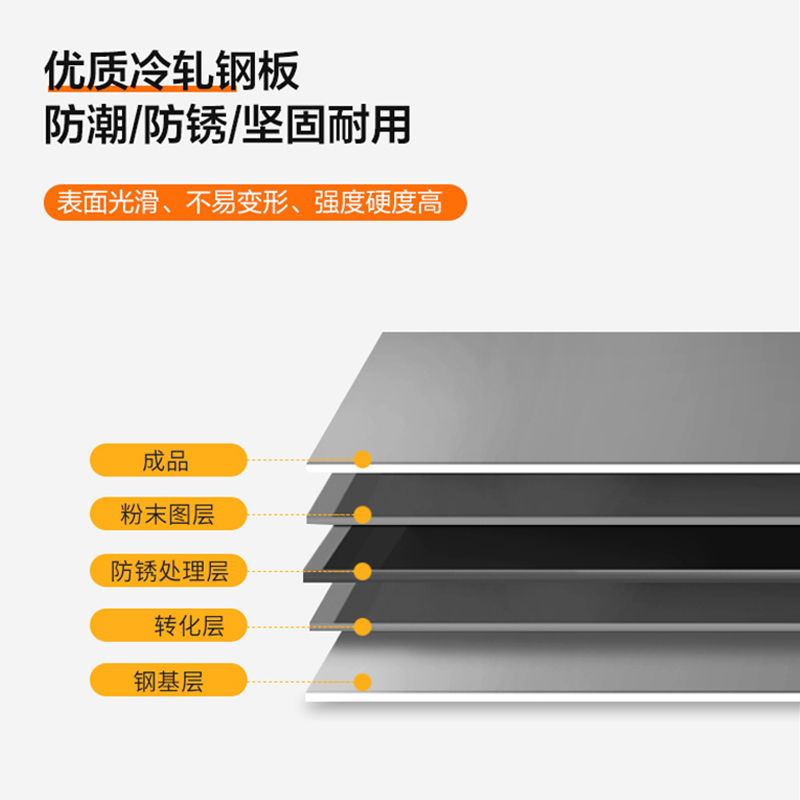 星岛钢制文件柜矮柜铁皮办公室柜床头收纳柜档案抽屉柜带锁资料储物柜二斗下节灰色