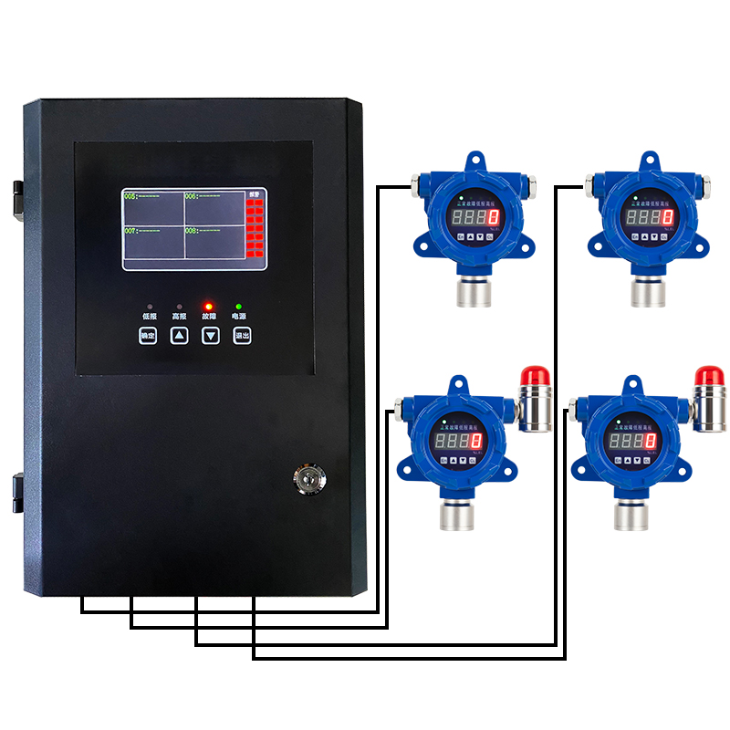 爱克 固定式气体探测器 EM-50/O2 套高清大图