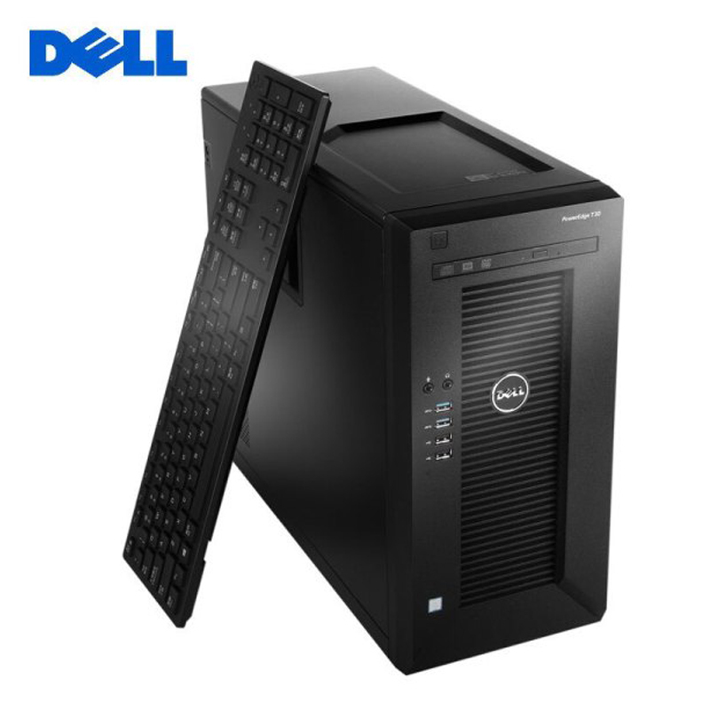 戴尔PowerEdge T30 服务器主机 四核(E3-1225v5 16GB 1TB SATA*2 DVD)