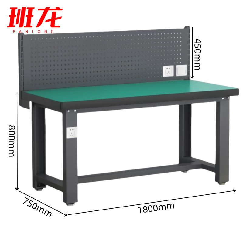 班龙钳工工作台1.8*0.75*0.8米张高清大图