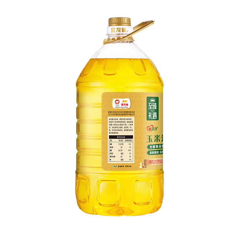 金龙鱼玉米油精选原料精工压榨油香清润至臻礼遇玉米油5L高清大图