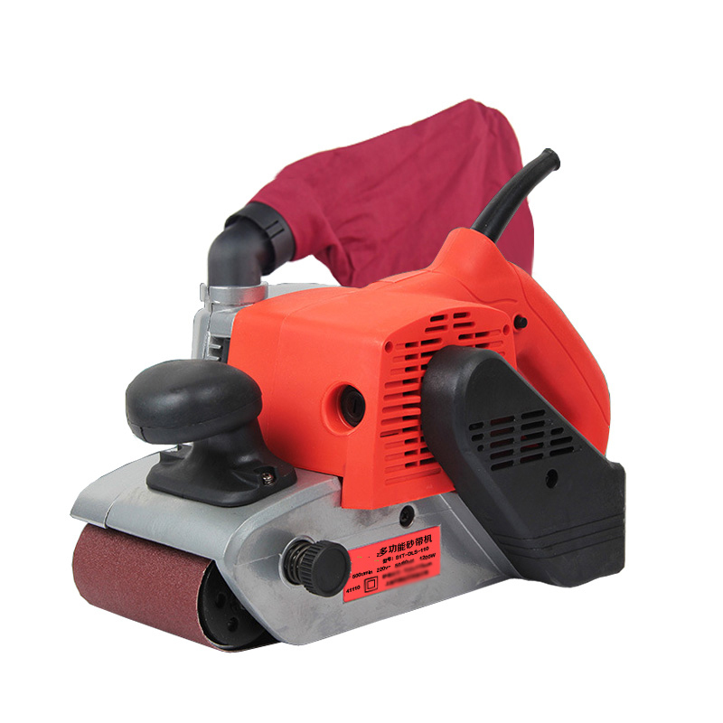 抛光小型砂带机古达工业级微型手提式坦克带式砂光机沙带机打磨沙袋机