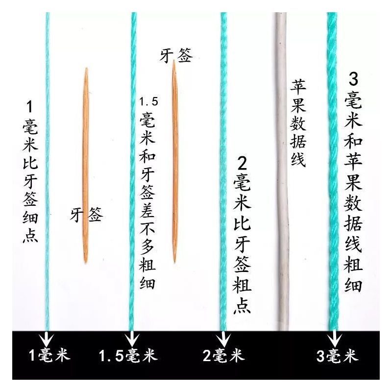 绳子捆绑绳尼龙绳子耐磨晾衣绳晒被绳聚乙烯户外货车尼龙绳塑料绳|绿色 4毫米100米