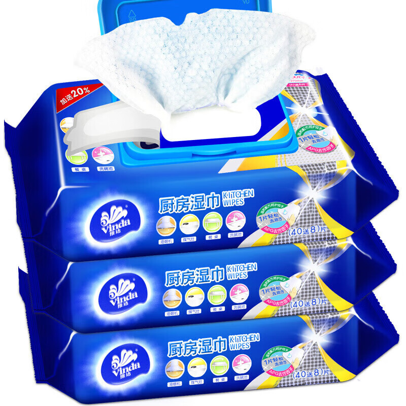 妙潔厨房湿巾