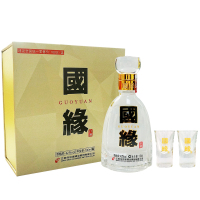今世缘 国缘四开 42度 100ml 小酒礼盒 浓香型白酒