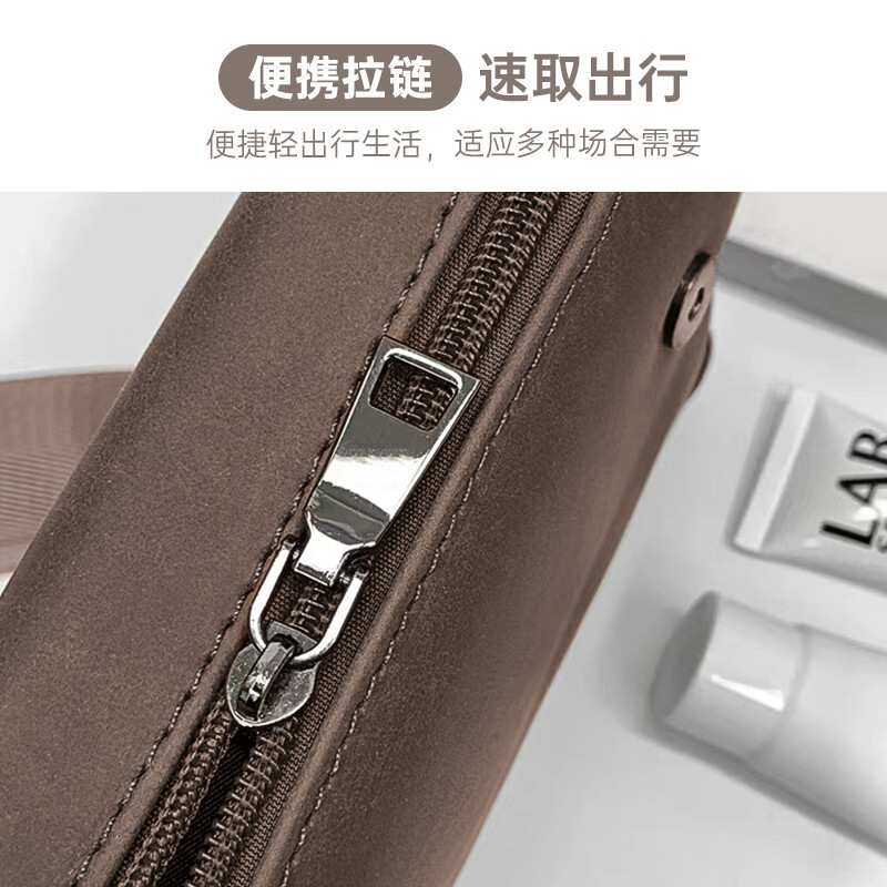 维多利亚旅行者时尚休闲单肩包斜挎差包随手包501咖啡色高清大图