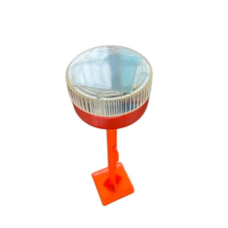 明电三兴 MDSX-JSD1458 LED磁吸式太阳能警示灯 (计价单位:盏) 橙色高清大图
