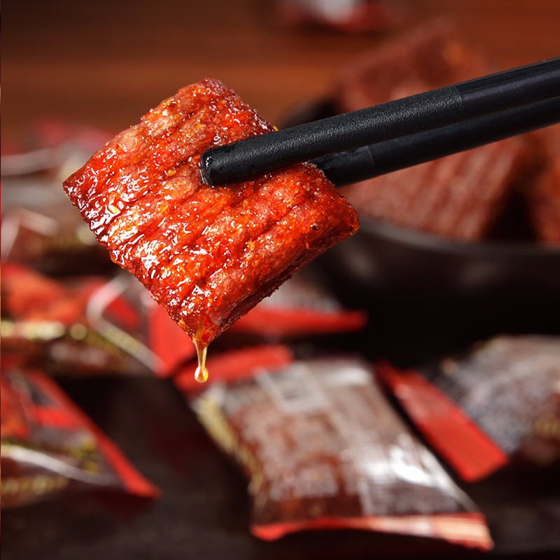 宇仔 大刀肉辣条212g*1袋装 8090后儿时怀旧零食麻辣零食食休闲零食品小吃 大刀肉高清大图