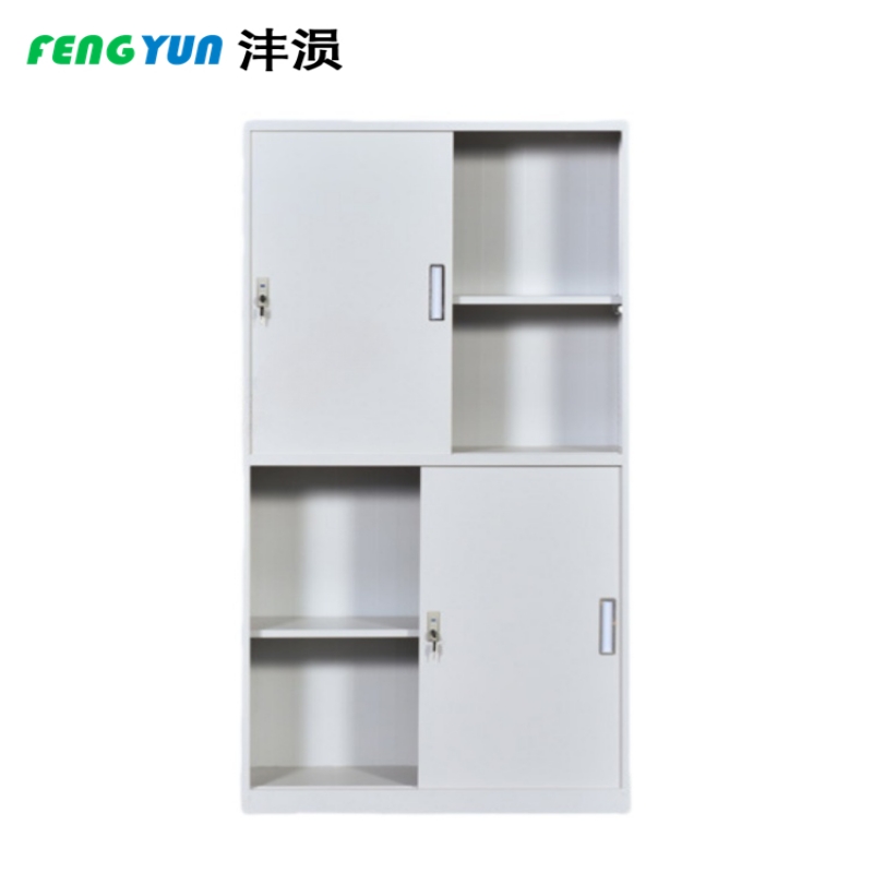 沣涢 钢制文件柜 移门柜 通双节 台高清大图