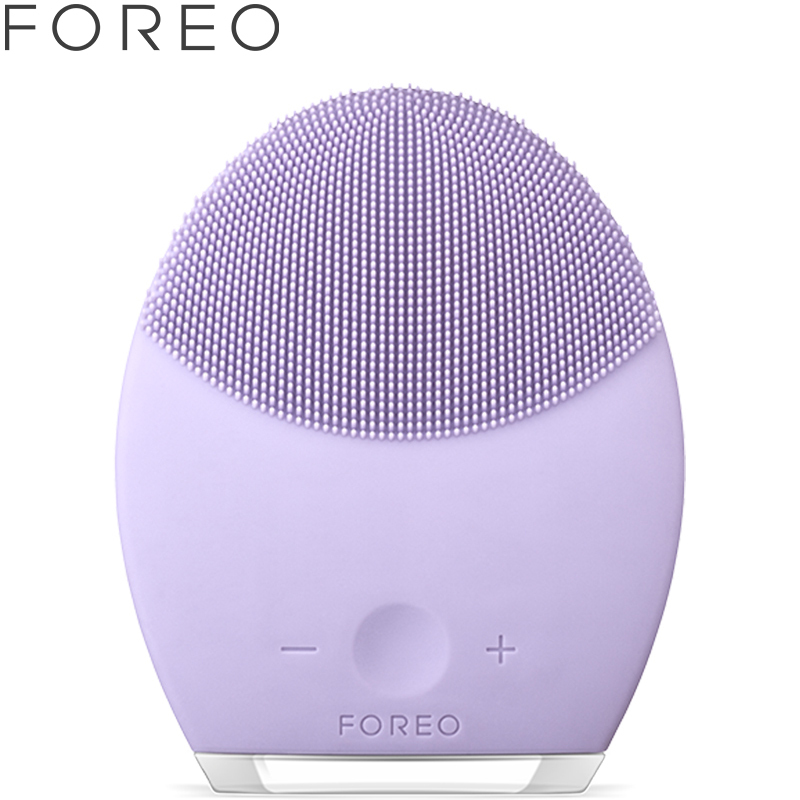 斐珞尔(FOREO) 美容器 LUNA2二代露娜充电式脸部按摩导入声波震动深层清洁毛孔去黑头洁面仪 易敏型肌肤