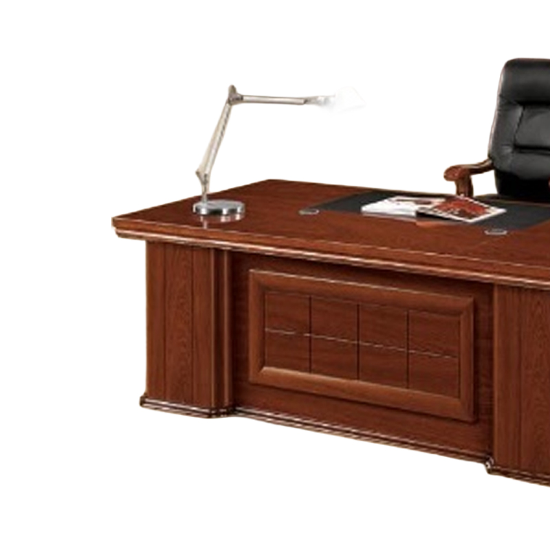 大央班台/办公桌B-15221 2200W*1100D*760H 办公桌员工位单人办公桌组合简约现代办公室老板桌子高清大图