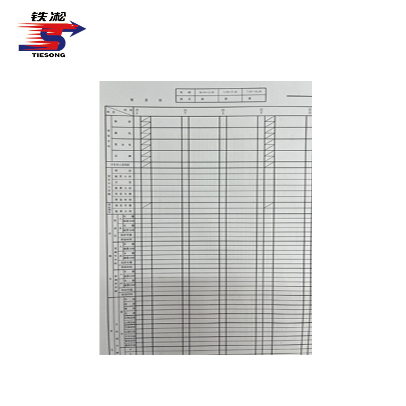 铁凇 企业自备车综合统计作业表 980mm*710mm 张高清大图