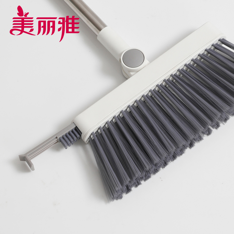 美丽雅 家用扫把扫帚 加密扫把丝不易扬尘一扫即净 时尚组合扫把套(扫把+铲)
