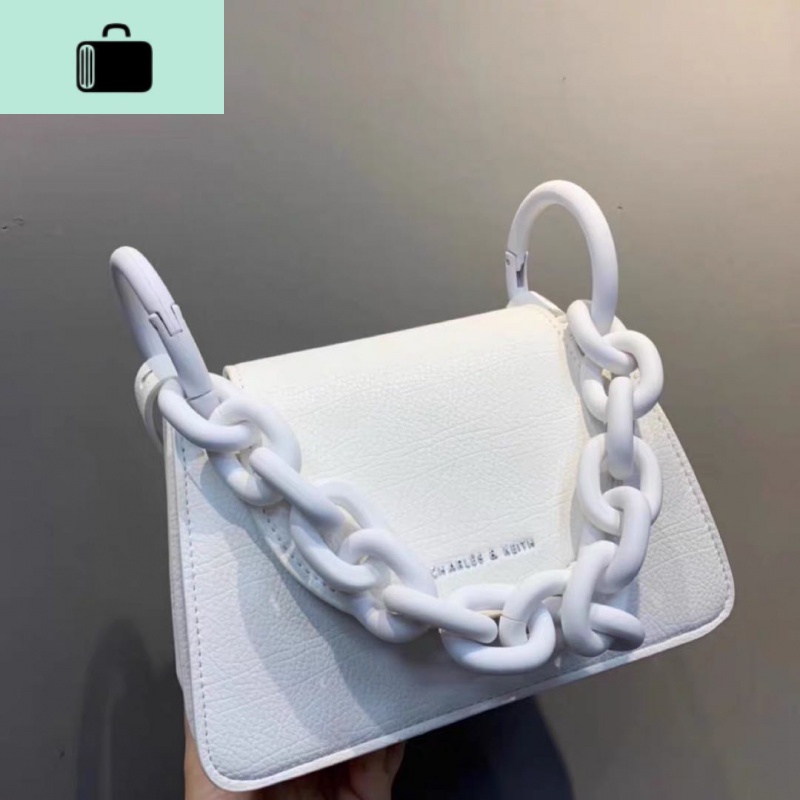 种夏季热卖款百搭款包包果冻斜挎包手提包NEWLAKE 口红包白色