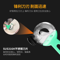 山西刀削面刀家用手动专用纳丽雅(Naliya)削面刀子新款商用切刀削面条机小型 削面刀1代+削面刀2代升级款