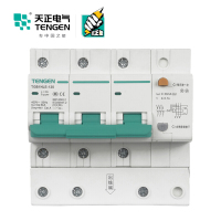 天正电气 TGB1NLE-125 3P C 100A 6KA AC400V 01070210084 微断漏电保护