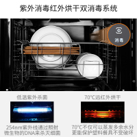 欧尼尔(OUNIER)OUZK-S1嵌入式电蒸箱电烤箱家用蒸烤消二合一体机大容量多功能智能