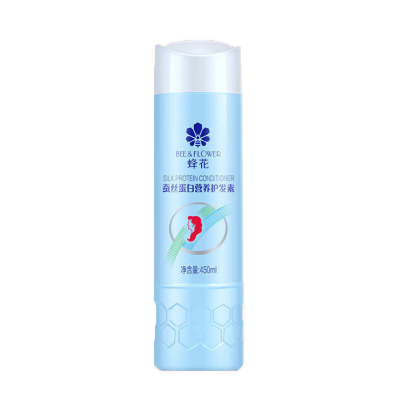 蜂花(BEE&FLOWER)护发素顺滑补水修护改善干枯毛躁 丝肽精华护发素450m