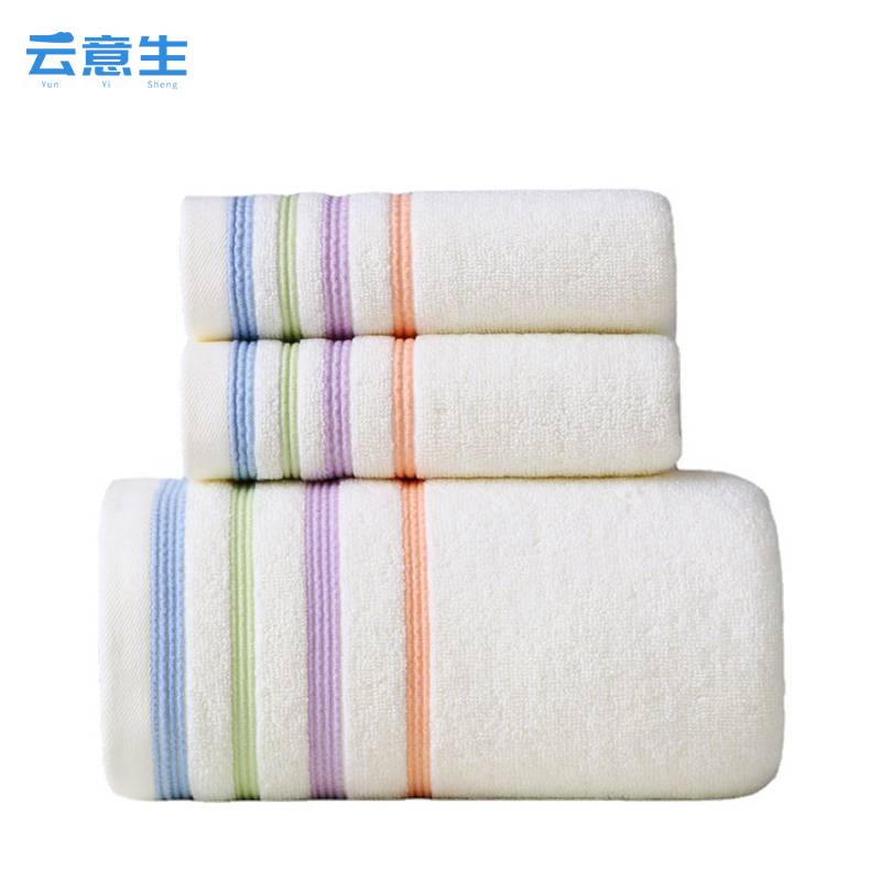 云意生 纯棉 毛巾 34*74cm/条高清大图