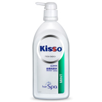kisso极是无硅油去屑洗发水清新保湿400ml