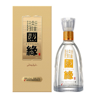 今世缘淡雅国缘42度浓香型白酒 500ml单瓶装送礼酒水