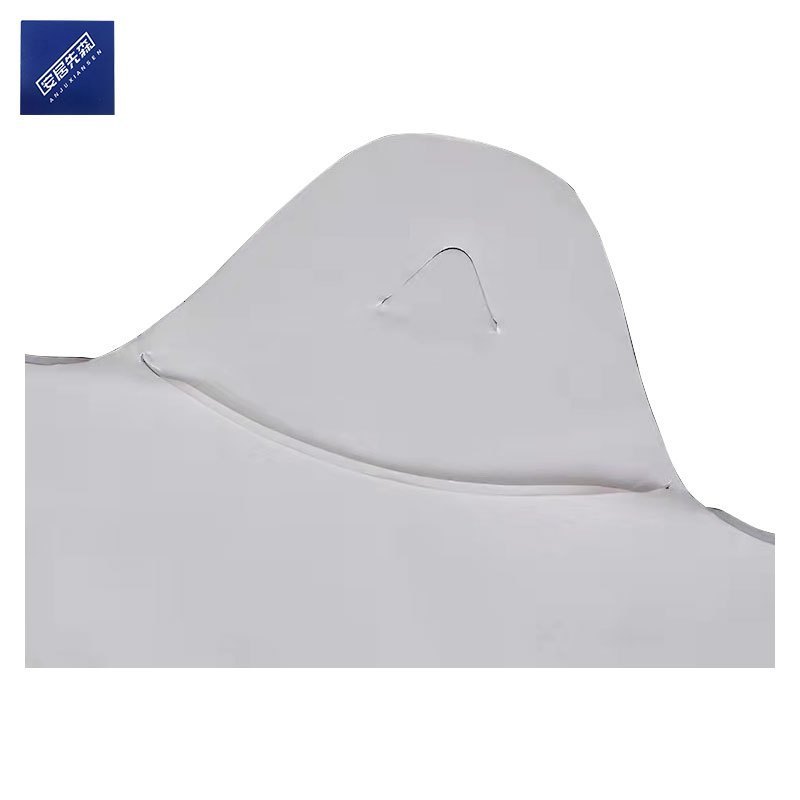 安居先森环保透明背心款手提塑料袋食品袋40*60cm 100只/包高清大图