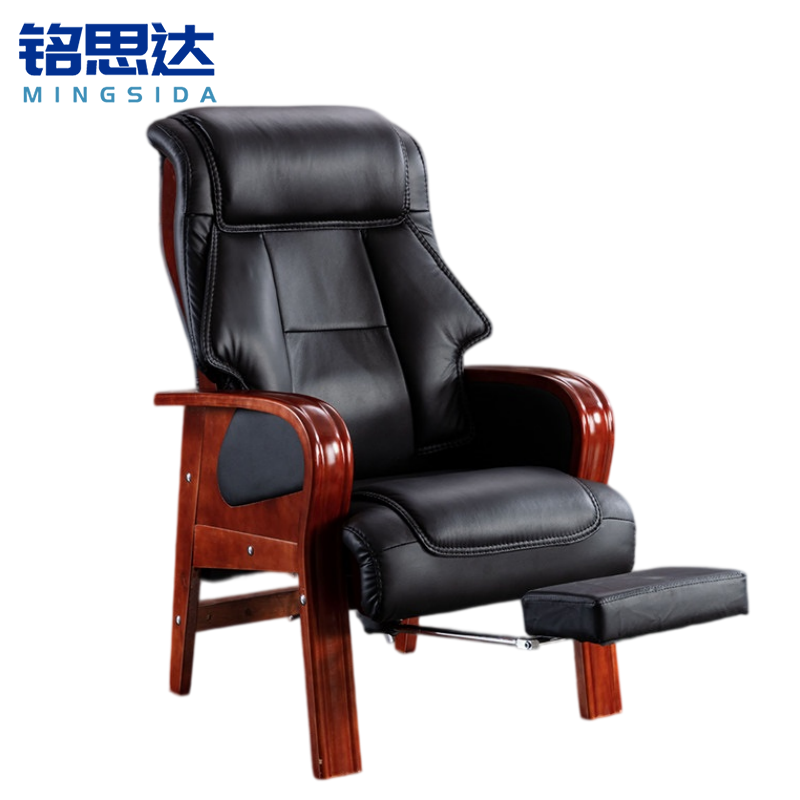 铭思达 老板椅 带搁脚 把高清大图