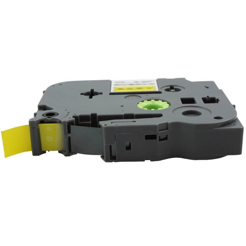 e代经典 标签带12mm标签纸色带 TZe-631 适用兄弟标签机色带 12mm黄底黑字 TZe-631