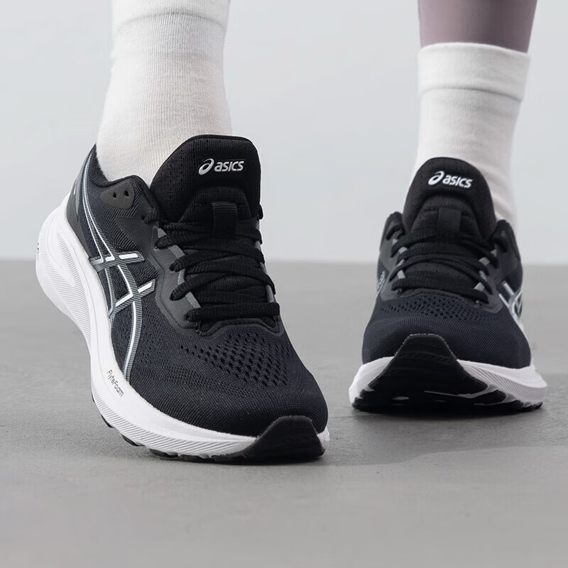亚瑟士(ASICS)跑鞋女鞋 春季新款GT-1000 13回弹缓震运动鞋户外健身鞋休闲鞋