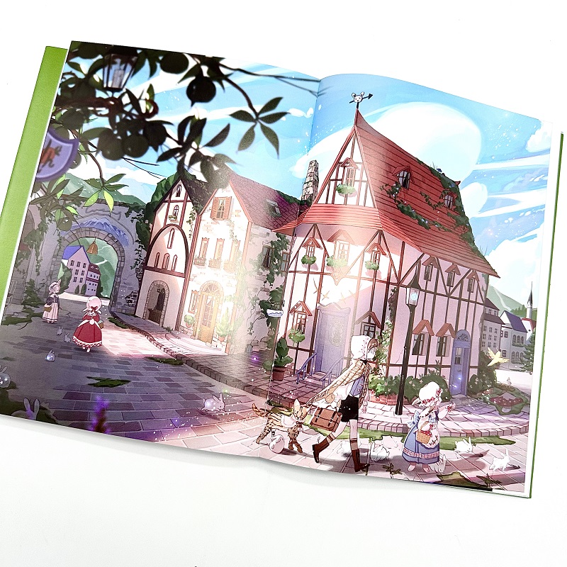 [正版]二次元萌甜少女插画图鉴 夏日幻想曲 JING个人作品集 画册绘本手绘插画集临摹画册漫画绘本高清大图